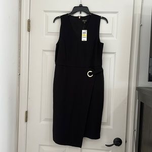 Thalia Sodi black dress